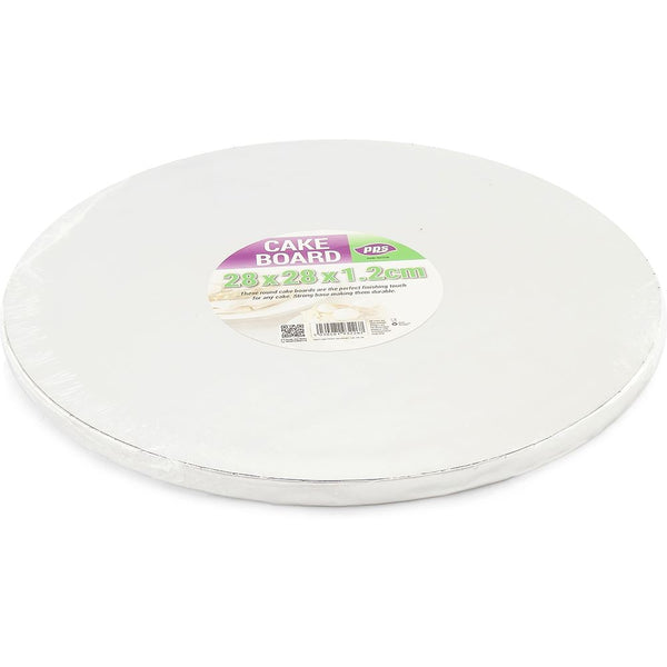 Silver Cake Board - 11 Inch Round Set of 5 | PPS93226